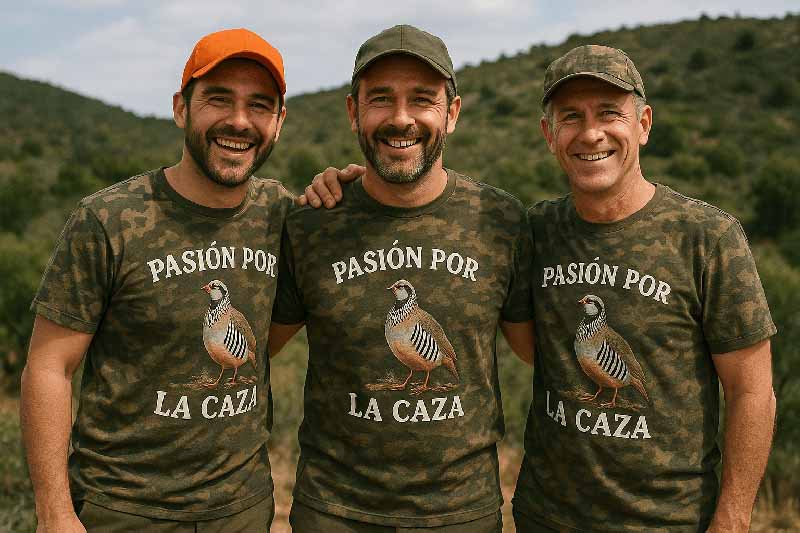 Camisetas personalizables caza